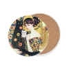 Podkładka ceramiczna, okrągła - Inspirowane malarstwem G. Klimt (CARMANI)