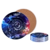 Kpl. 4 podkładek ceramicznych, okrągłe - Znaki zodiaku, Baran (CARMANI)