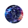 Kpl. 4 podkładek ceramicznych, okrągłe - Znaki zodiaku, Panna (CARMANI)