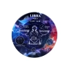Kpl. 4 podkładek ceramicznych, okrągłe - Znaki zodiaku, Waga (CARMANI)