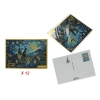 Kpl. 12 pocztówek - inspirowana malarstwem V. van Gogh (CARMANI)