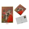 Kpl. 12 pocztówek - G. Klimt, Przyjaciółki (CARMANI)