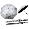 Parasol automatyczny - V. van Gogh, Migdałowiec, szary (CARMANI)