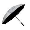 Parasol automatyczny - V. van Gogh, Migdałowiec, szary (CARMANI)