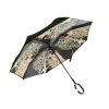 Parasol odwrotnie otwierany - G. Klimt, Pocałunek + Drzewo (CARMANI)