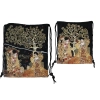 Worek na plecy z kieszenią w tubie - G. Klimt, Kolaż (CARMANI)