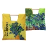 Torba z drewnianym uchwytem - V. van Gogh, Irysy (CARMANI)