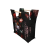 Torba z drewnianym uchwytem - Kwiaty barokowe (CARMANI)
