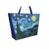 Torba na ramię z kieszonką - V. van Gogh, Gwiaździsta Noc nad Rodanem (CARMANI)