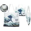 Torba płócienna - Hokusai Katsushika, Wielka fala w Kanagawie (CARMANI)