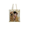 Torba śniadaniowa - G. Klimt, Pocałunek i Drzewo życia (kremowe tło) (CARMANI)