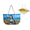 Torba z uszami ze sznurka - L. Da Vinci, Mona Lisa