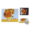 Podkładka pod mysz komputerową - V. van Gogh, Słoneczniki w wazonie (CARMANI)
