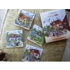 Kpl. 4 podkładek korkowych - Village Life (CARMANI)