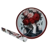 Podkładka na stół okrągła - L. Lozano, Lady`s Floral Symphony (CARMANI)
