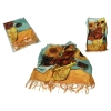 Szal - V. van Gogh, Słoneczniki w wazonie (CARMANI)