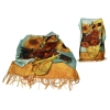 Szal - V. van Gogh, Słoneczniki w wazonie (CARMANI)