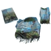 Szal - C. Monet, Kobieta z parasolem (CARMANI)