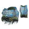 Szal - C. Monet, Kobieta z parasolem (CARMANI)