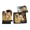 Kpl. Łapka i rękawica kuchenna - G. Klimt, Pocałunek (CARMANI)