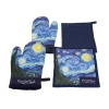 Kpl. Łapka i rękawica kuchenna - V. van Gogh, Gwiaździsta Noc (CARMANI)