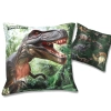Poduszka z wypełnieniem/suwak - Prehistoric  World of Dinosaurs (CARMANI)