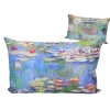 Poduszka z wypełnieniem/suwak (duża) - Claude Monet, Lilie wodne (CARMANI)