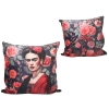 Poduszka z wypełnieniem/suwak - inspirowane malarstwem F. Kahlo (CARMANI)