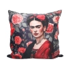 Poduszka z wypełnieniem/suwak - inspirowane malarstwem F. Kahlo (CARMANI)