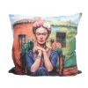 Poduszka z wypełnieniem/suwak - inspirowane malarstwem F. Kahlo (CARMANI)