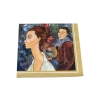 Serwetki papierowe 20szt. - A. Modigliani, Kobieta w kapeluszu i Mario Varvogli (CARMANI)