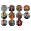 Kpl. 10 przypinek - Mix, F. Kahlo (CARMANI)