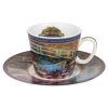 Filiżanka espresso - C. Monet, Most nad stawem z liliami wodnym (CARMANI)