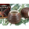 Naczynie Ceramiczne do Yerby - brązowa opona