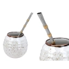Zestaw do Yerby - Naczynie Ceramiczne (kremowe) + bombilla + Yerba Mate Green 50g