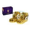 Buciki-niebieska kokardka- products with Carmani Crystals