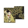Lusterko w etui - G. Klimt, Pocałunek i Drzewo życia (CARMANI)