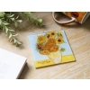 Podkładka szklana - V. van Gogh, Słoneczniki wazon (CARMANI)
