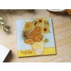 Podkładka szklana - V. van Gogh, Słoneczniki wazon (CARMANI)