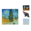Podkładka szklana - V. van Gogh, Droga z cyprysami (CARMANI)