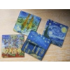 Kpl. 4 podkładek szklanych - V. van Gogh (CARMANI)