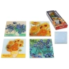 Kpl. 4 podkładek szklanych - V. van Gogh (CARMANI)