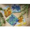 Kpl. 4 podkładek szklanych - V. van Gogh (CARMANI)