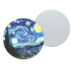 Deska szklana, okrągła - V. van Gogh, Gwiaździsta Noc (CARMANI)
