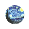 Deska szklana, okrągła - V. van Gogh, Gwiaździsta Noc (CARMANI)