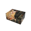 Szkatułka szklana na biżuterię - G. Klimt, Pocałunek (CARMANI)