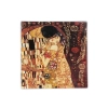 Talerz dekoracyjny - G. Klimt, Pocałunek 13x13cm