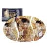 Talerz dekoracyjny - G. Klimt, 3 części