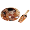 Zestaw deserowy - G. Klimt, Pocałunek