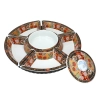 Naczynie ceramiczne do serowania przekąsek - Lazy Suzan